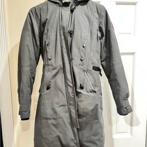 Canada Goose Gray Puffer Jacket